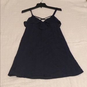 Navy blue dress